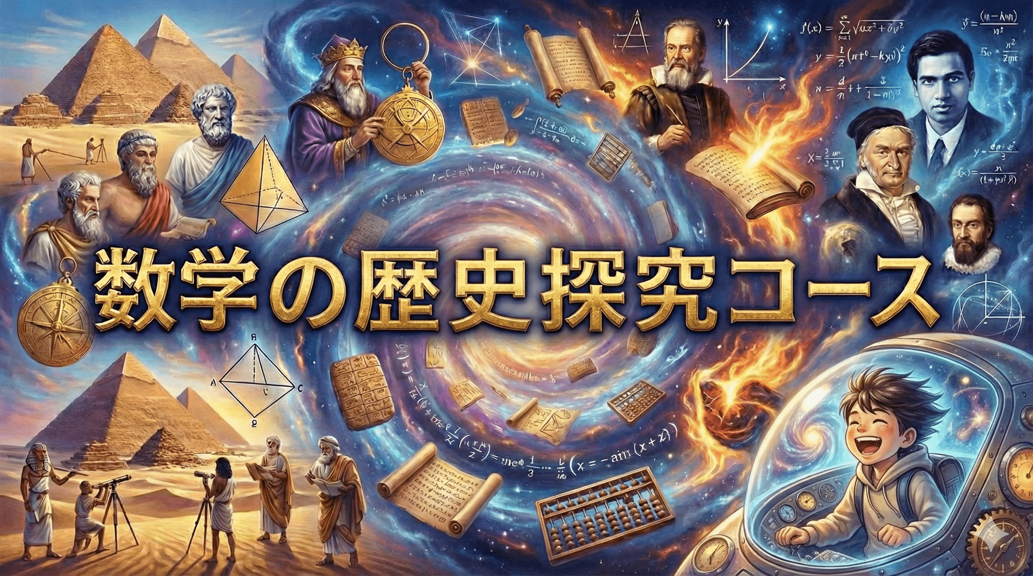 数学の歴史探究コースのイメージ画像