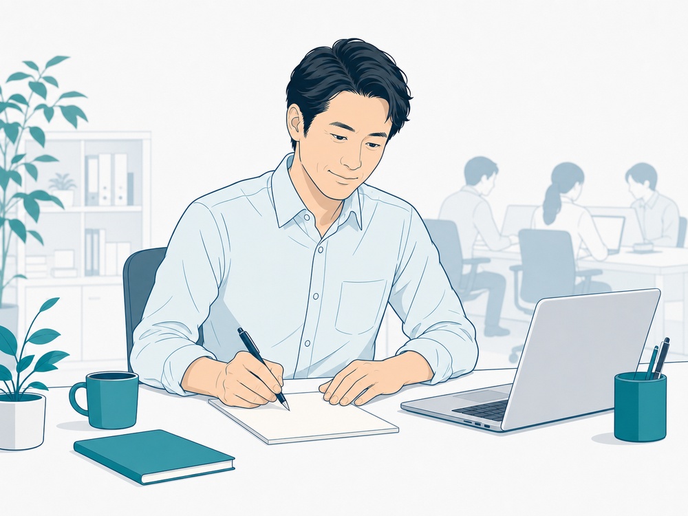 CASE 1 | 部門でAI活用を任された管理職のイメージ
