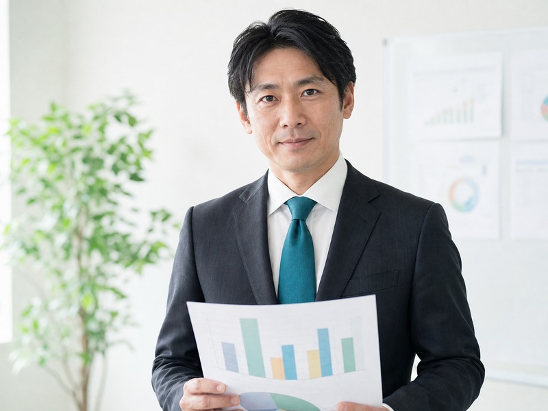 CASE 2 | 報告資料を作る営業管理職のイメージ