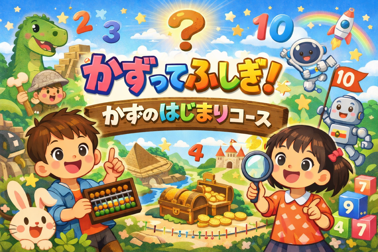 数ってふしぎ！数のはじまりコースのイメージ画像