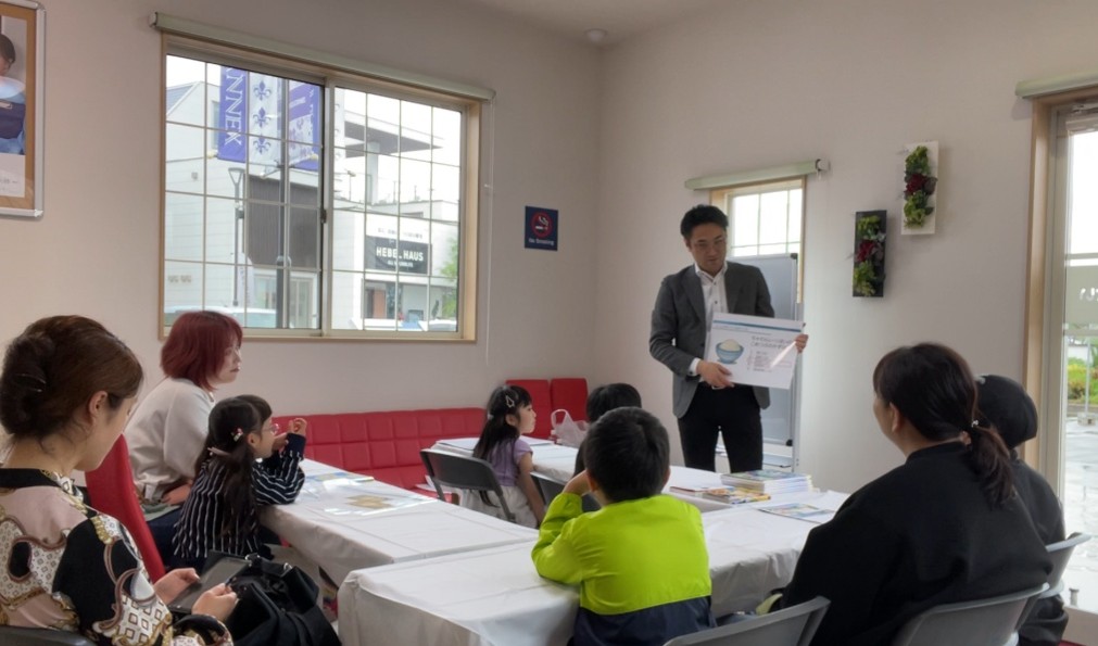 流山おおたかの森住宅公園にて講演