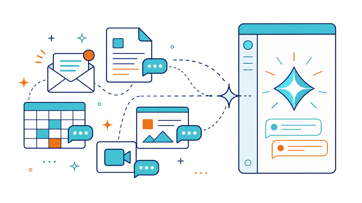 Google GeminiをWorkspaceで活用する法人研修のイメージ