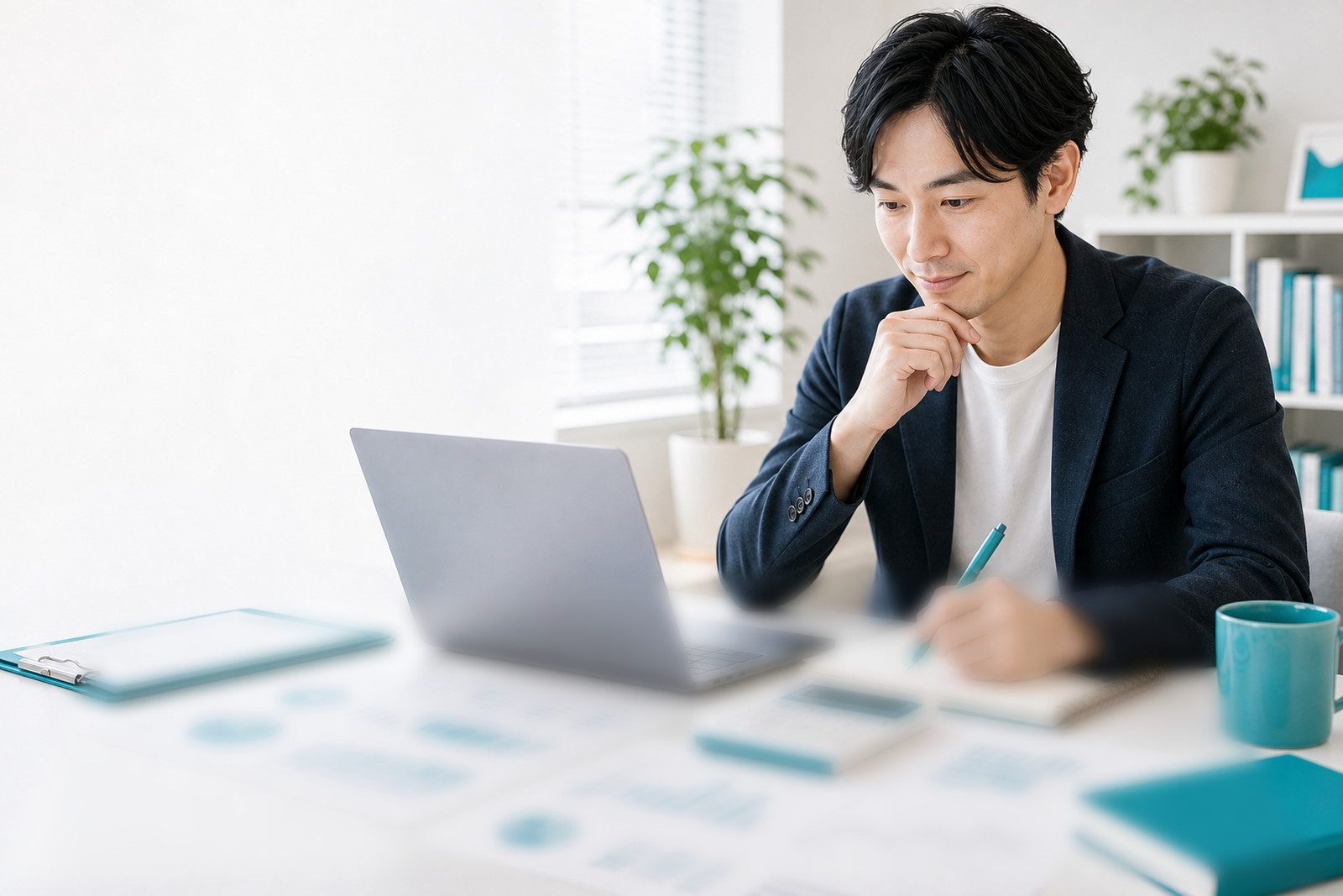 金融資格の数学にマンツーマンで取り組むビジネスパーソン