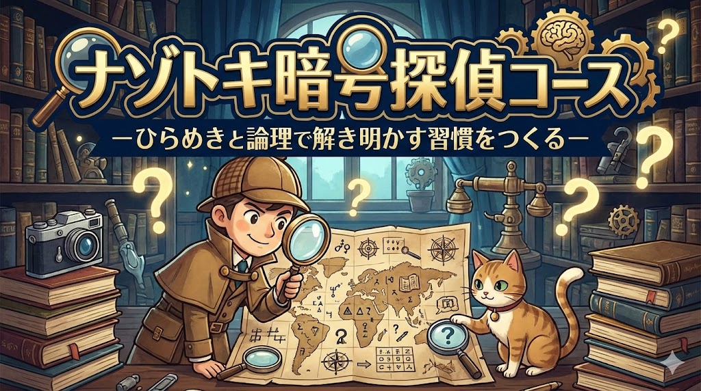 ナゾトキ暗号探偵コースのイメージ画像